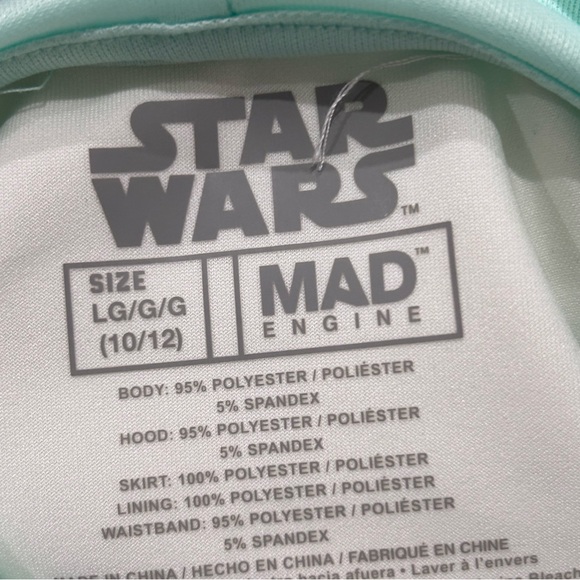 Star Wars Baby Yoda/Grogu hooded tutu dress - Picture 3 of 3